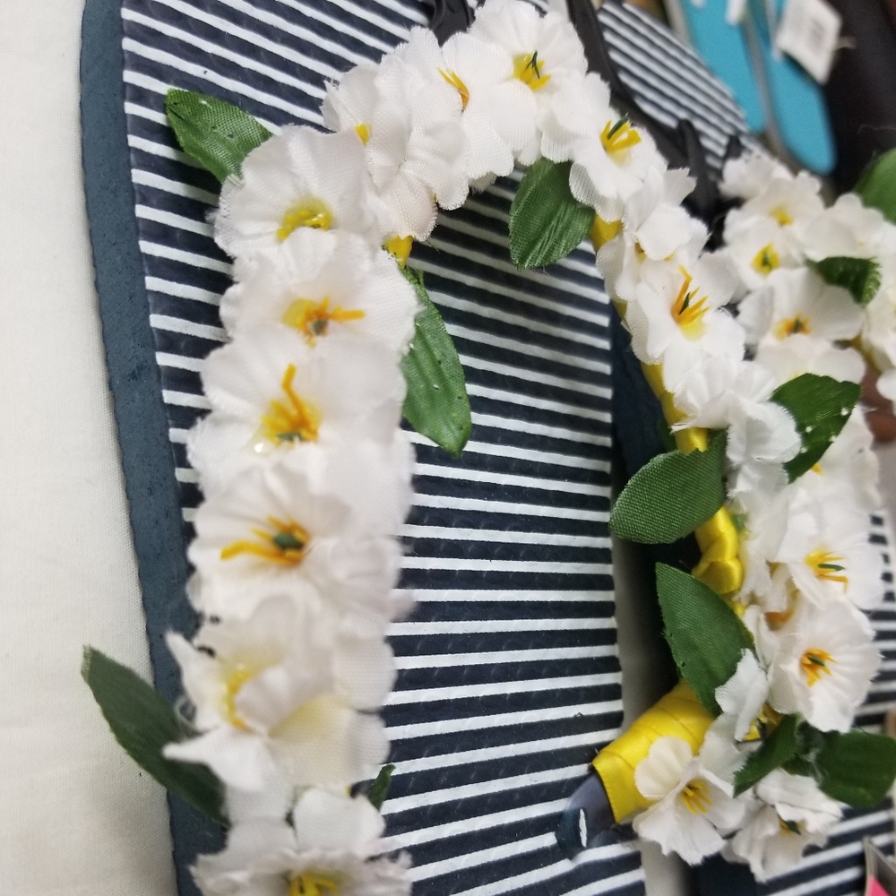 Floral Flip Flops - Picture 5 of 6